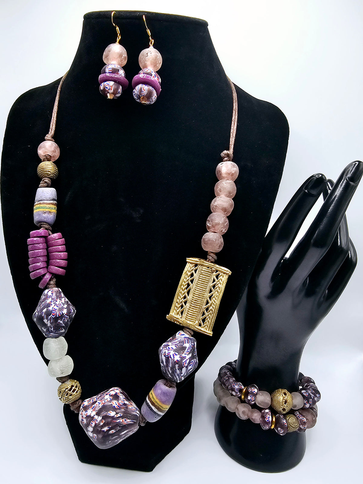 "Dzɔlɔ"  Dzorlor Collection Large Beads