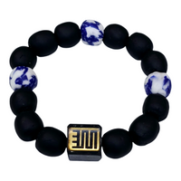 EcoAdinkra Harmony Armbänder – „Nkyimkyim“ Twisting