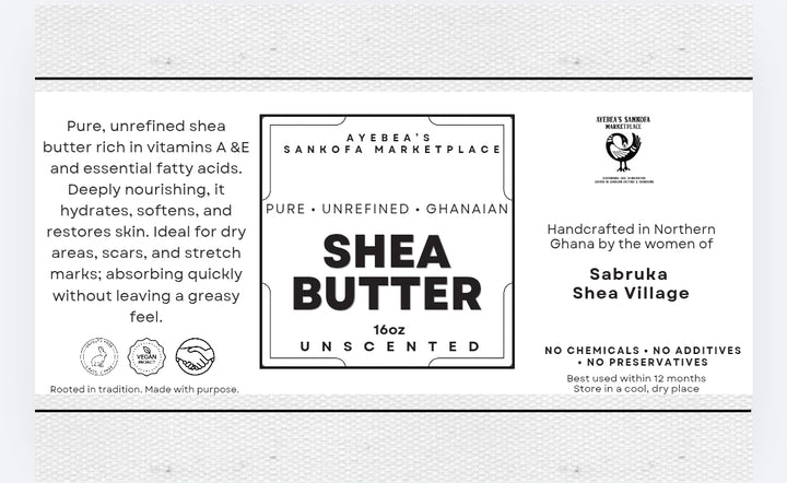 Sheabutter – 100 % rein und unraffiniert aus Ghana