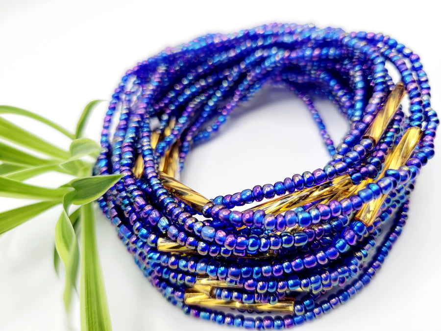 Traditional African Waist Beads | "Ahoɔfɛ Dua" | Ayebea's Sankofa