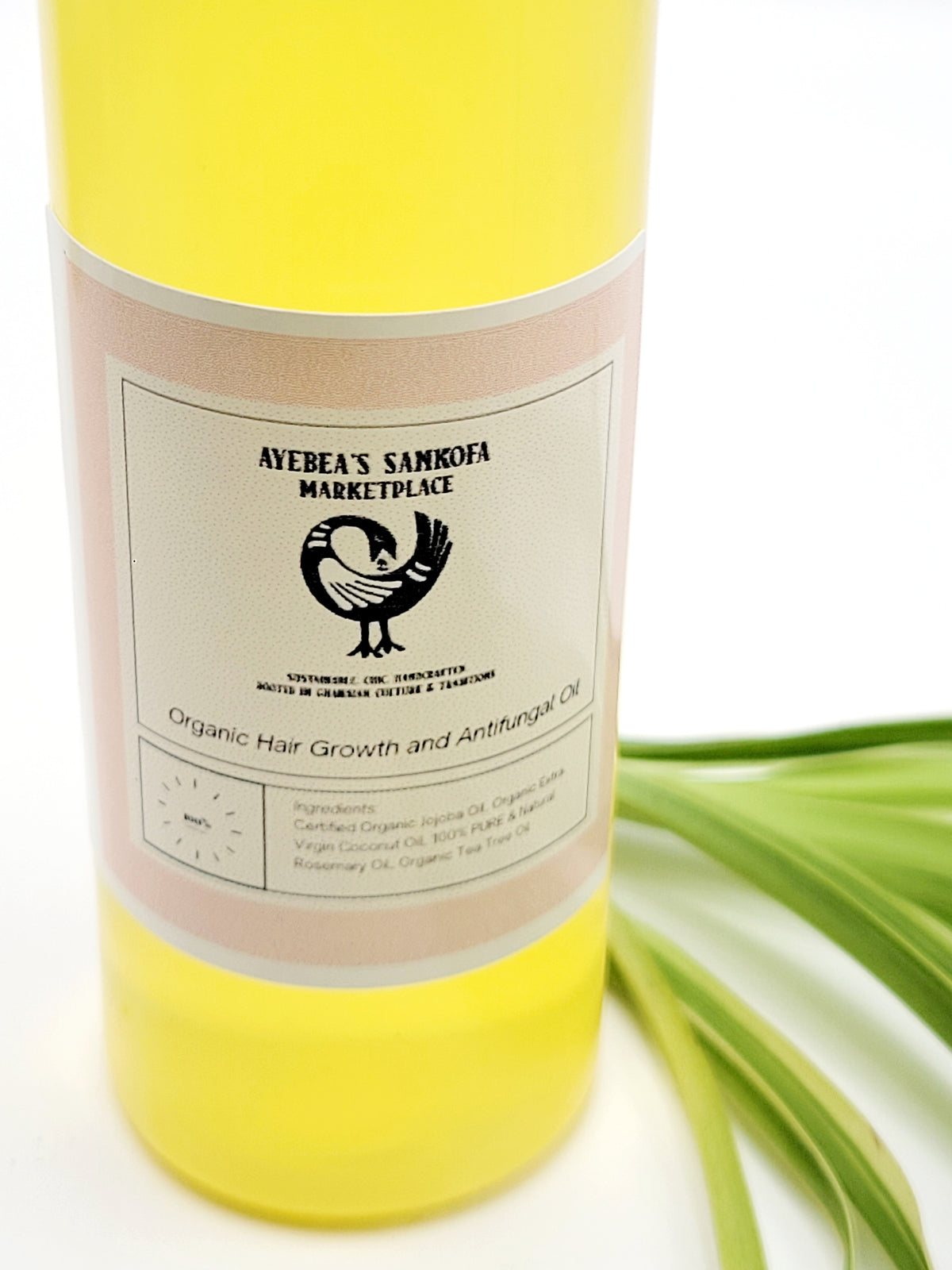 Natural Hair Oil For Growth | Organic Hair Oil | Ayebea's Sankofa