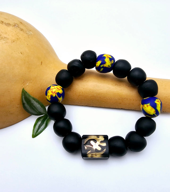 EcoAdinkra Harmony Bracelets- "Gye Nyame" Except God