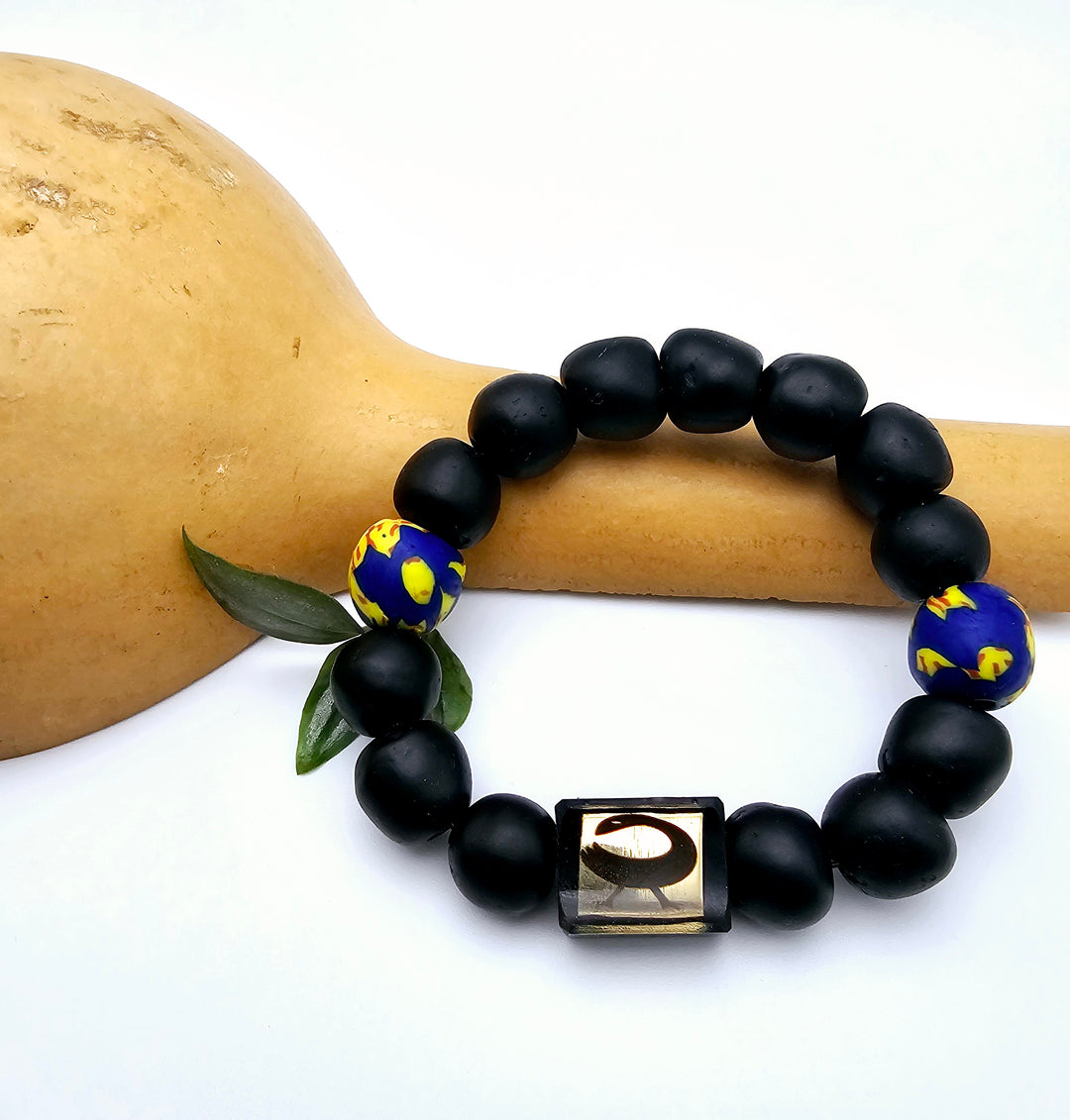 EcoAdinkra Harmony Armbänder – „Sankofa“ Geh zurück und nimm