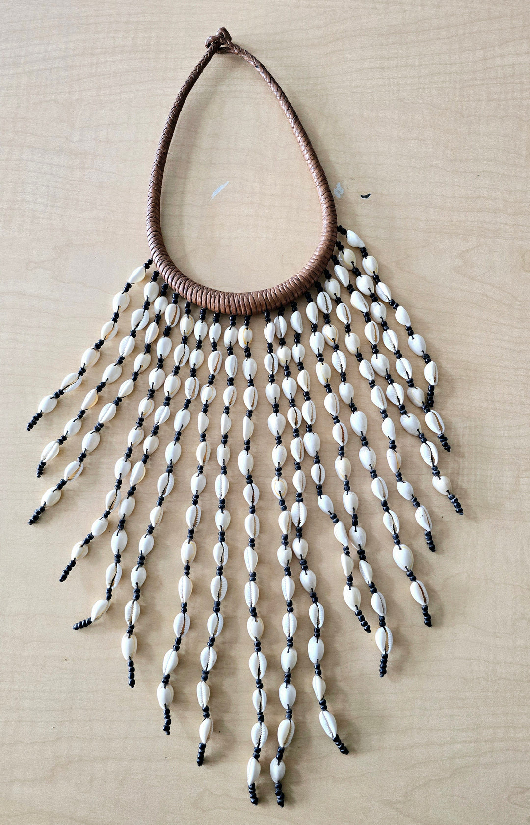 Nabina- Cowrie Statement Necklace