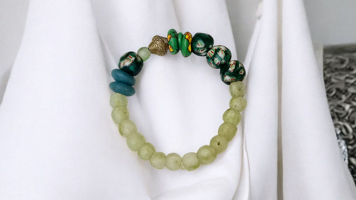 "Dzɔlɔ"- One of a Kind Bracelet-Ahaban