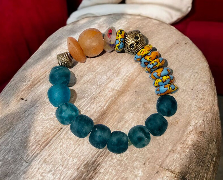 "Dzɔlɔ"- One of a Kind Bracelet-Fefe