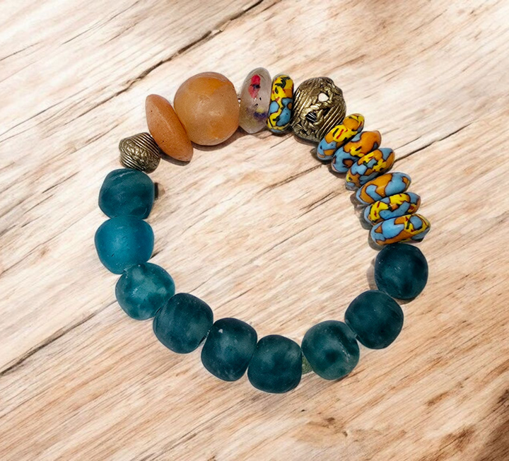 "Dzɔlɔ"- One of a Kind Bracelet-Fefe