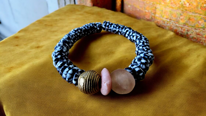 "Dzɔlɔ"- One of a Kind Bracelet-Tumtum ni Fitaa