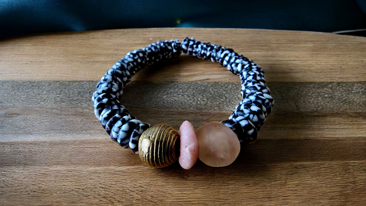 "Dzɔlɔ"- One of a Kind Bracelet-Tumtum ni Fitaa