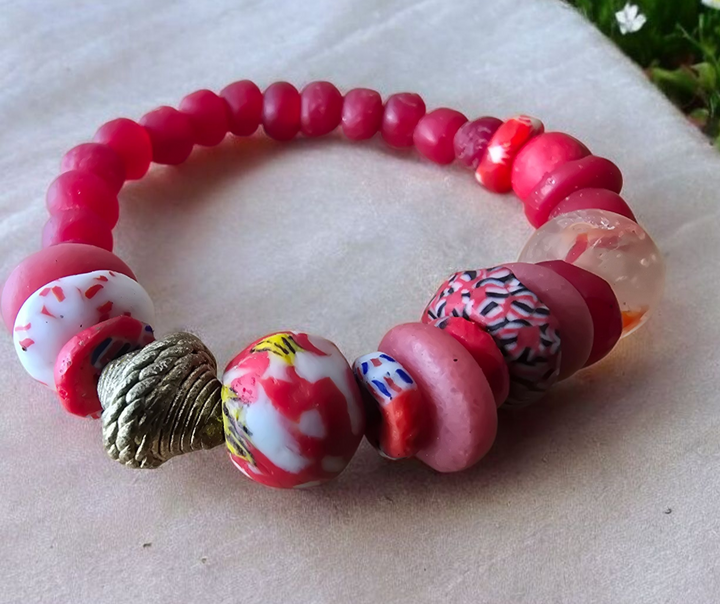 "Dzɔlɔ"- One of a Kind Bracelet-Etsulu