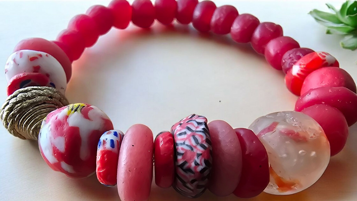 "Dzɔlɔ"- One of a Kind Bracelet-Etsulu