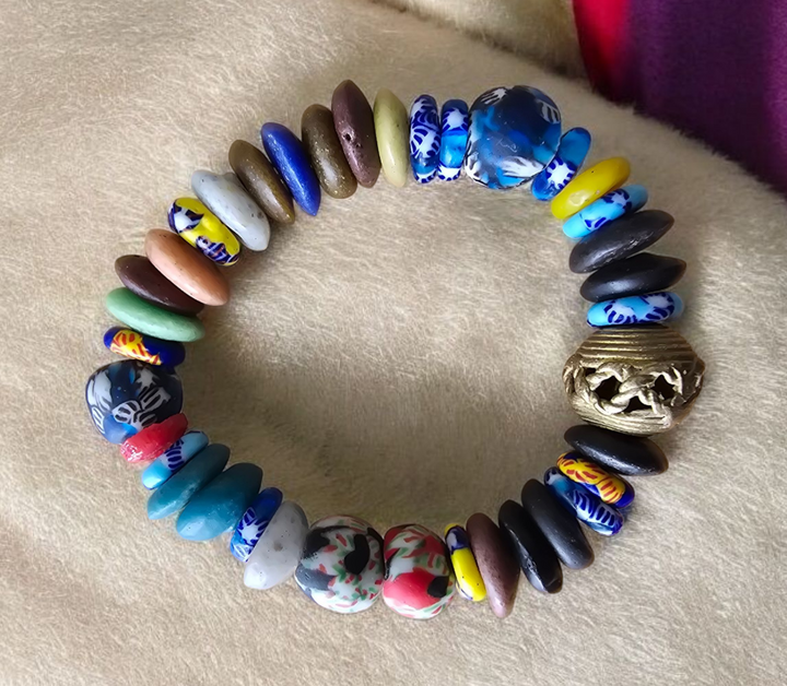 "Dzɔlɔ"- One of a Kind Bracelet-Fofo