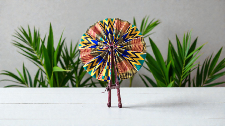 Gye Nframa Ankara Fan-Kente