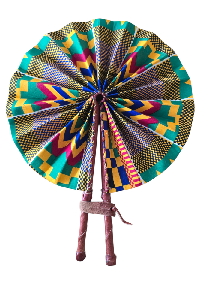 Gye Nframa Ankara Fan-Kente