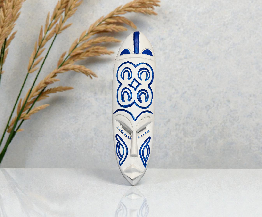 Adinkra Hand Carved African Mask-Mate Masie