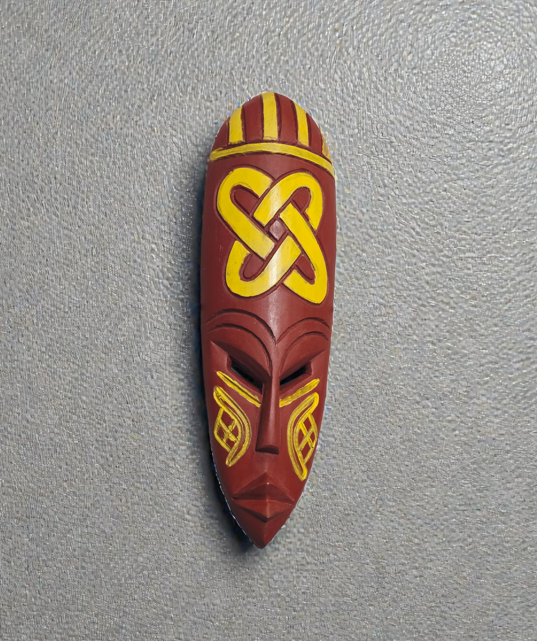 Adinkra Hand Carved African Mask-Kramo