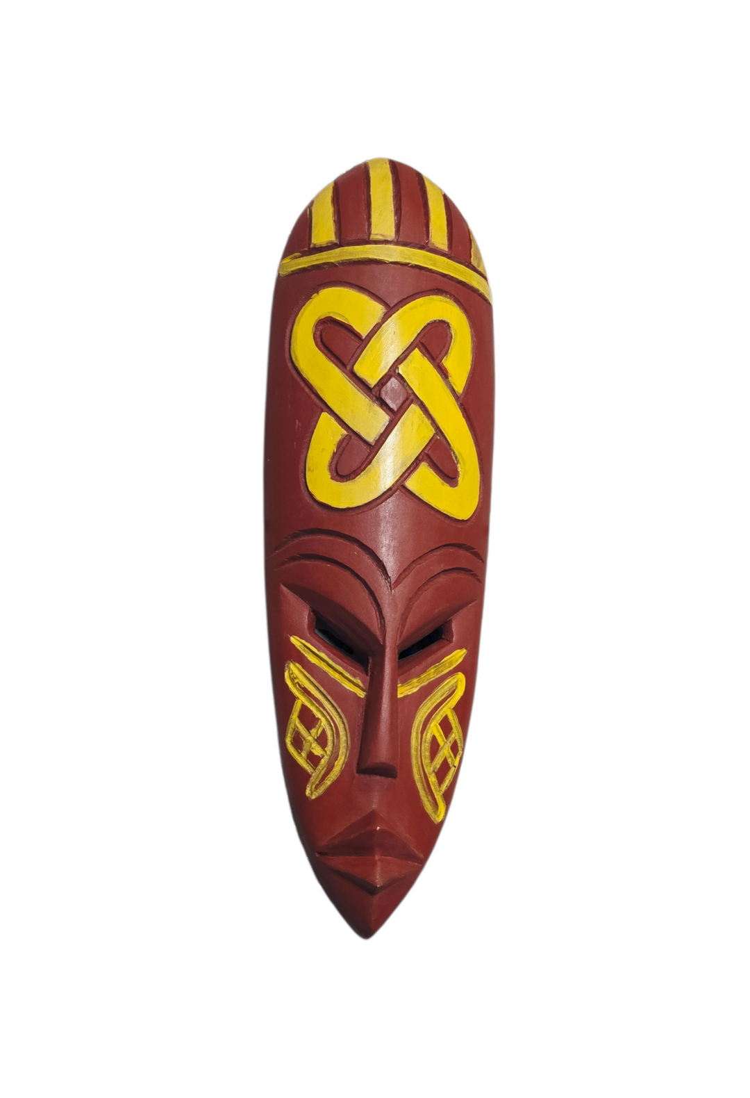 Adinkra Hand Carved African Mask-Kramo