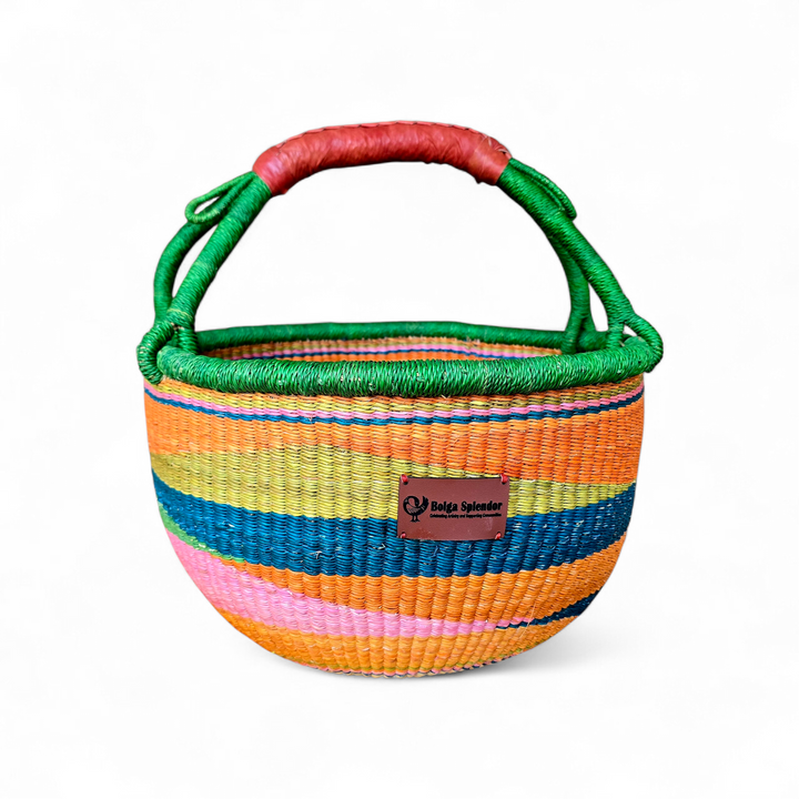 Lamisi-Handwoven Bolga Basket – Fair Trade