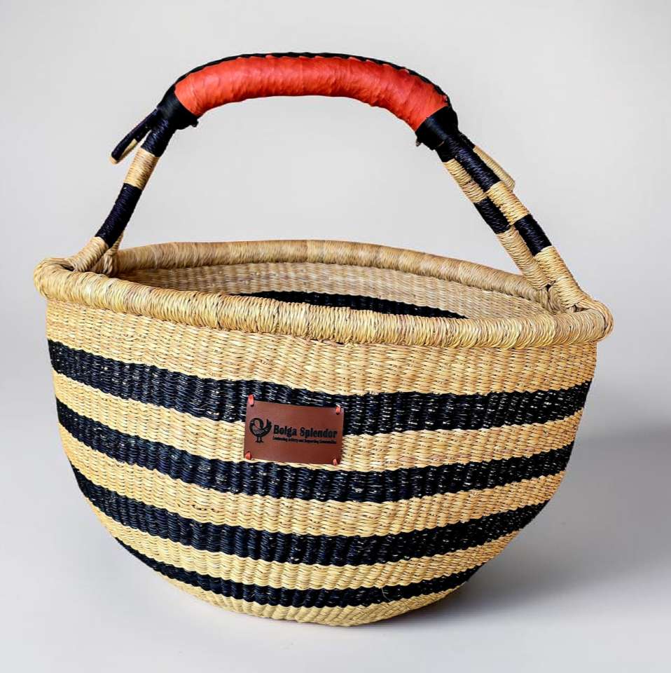Assibi-Handwoven Bolga Basket – Fair Trade