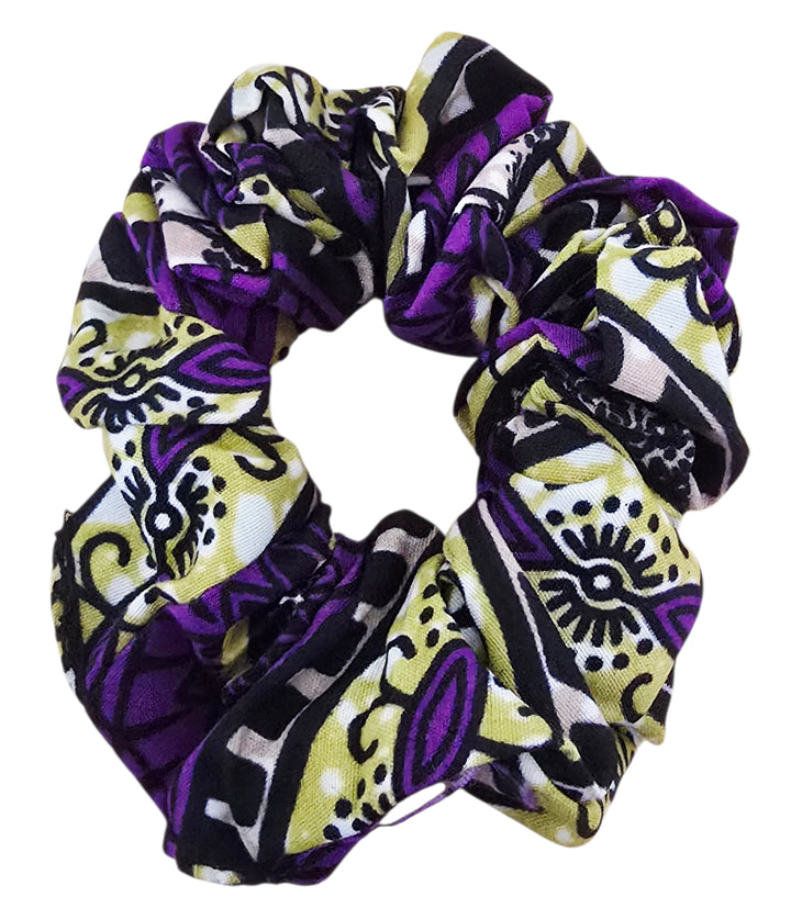 Second Life Scrunchies | Upcycled Fabric Hair Accessories