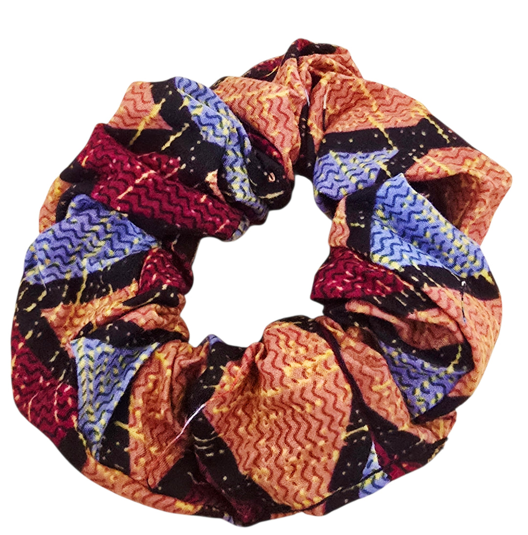 Second Life Scrunchies | Upcycled Fabric Hair Accessories