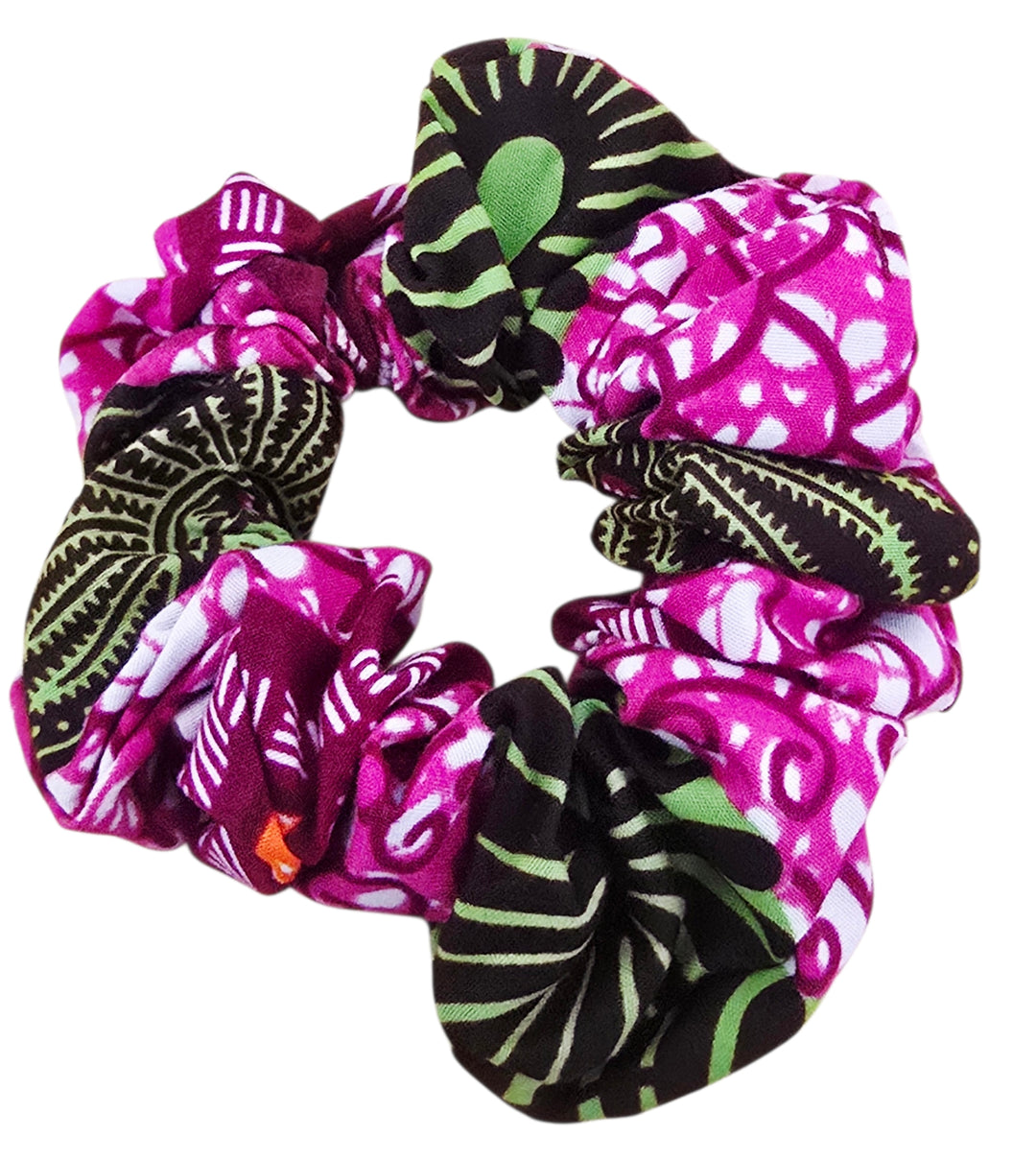 Second Life Scrunchies | Upcycled Fabric Hair Accessories