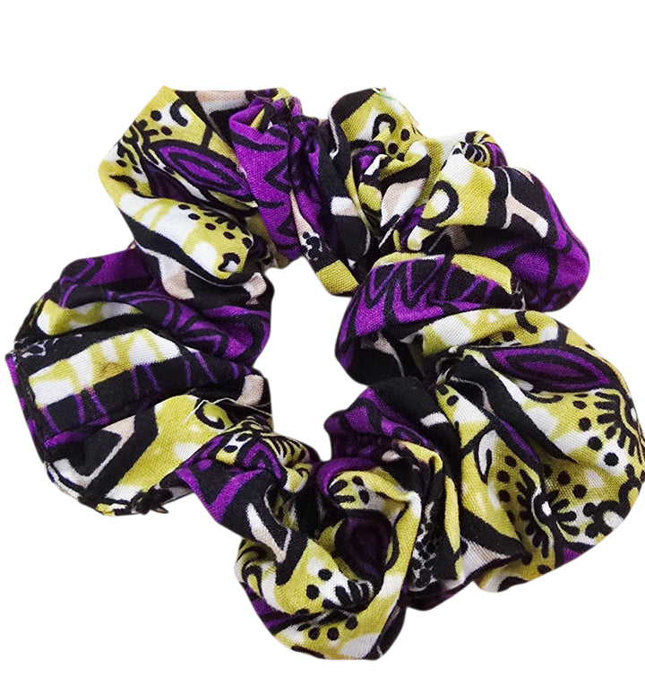 Second Life Scrunchies | Upcycled Fabric Hair Accessories