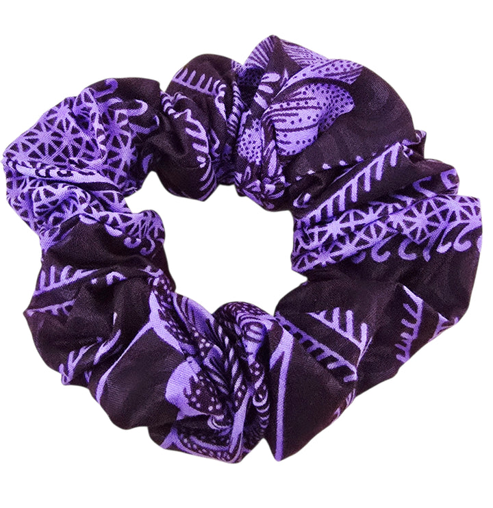 Second Life Scrunchies | Upcycled Fabric Hair Accessories