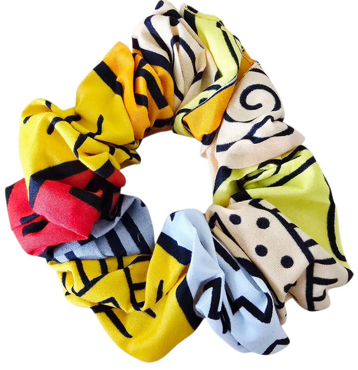 Second Life Scrunchies | Upcycled Fabric Hair Accessories