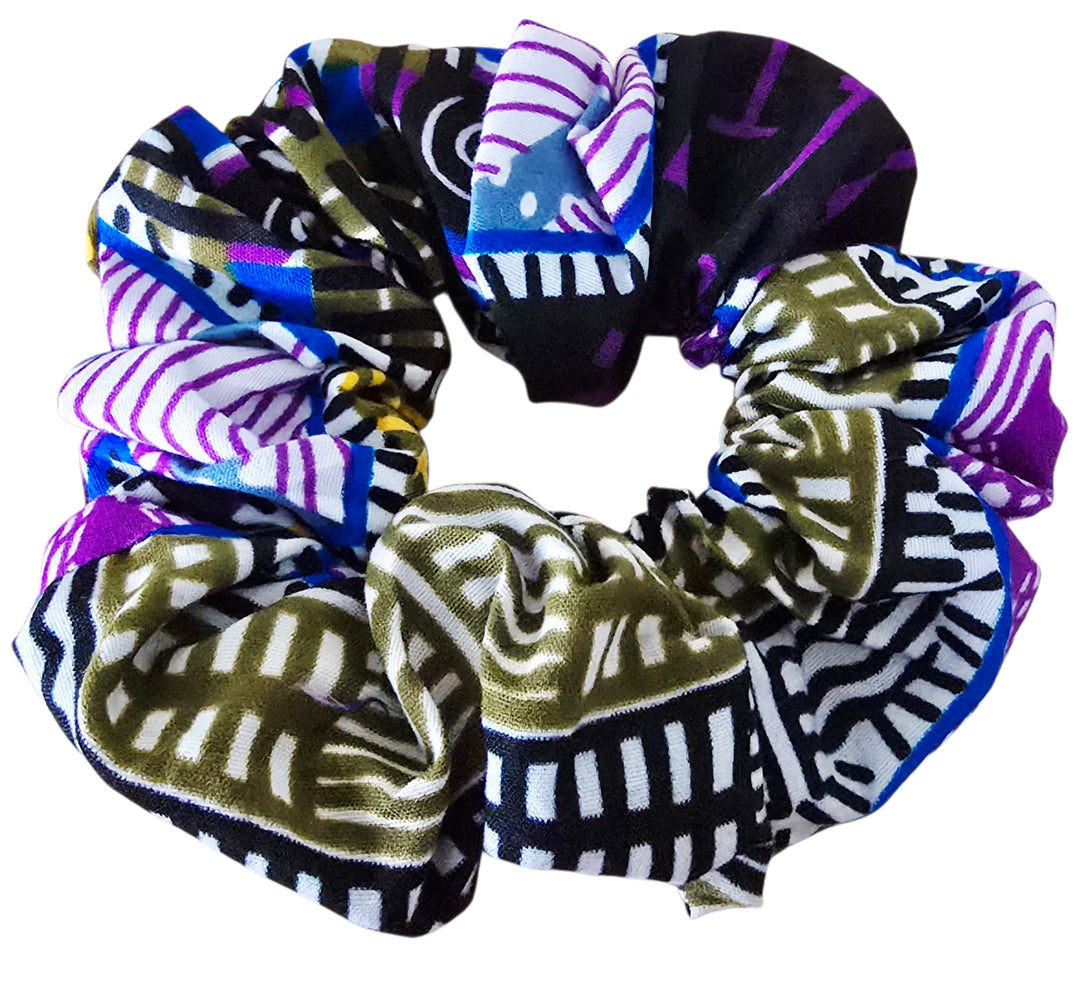 Second Life Scrunchies | Upcycled Fabric Hair Accessories