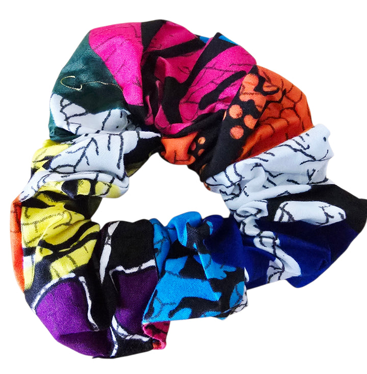 Second Life Scrunchies | Upcycled Fabric Hair Accessories