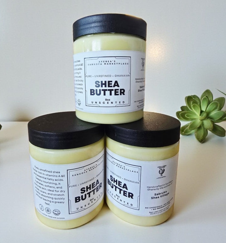 Sheabutter – 100 % rein und unraffiniert aus Ghana