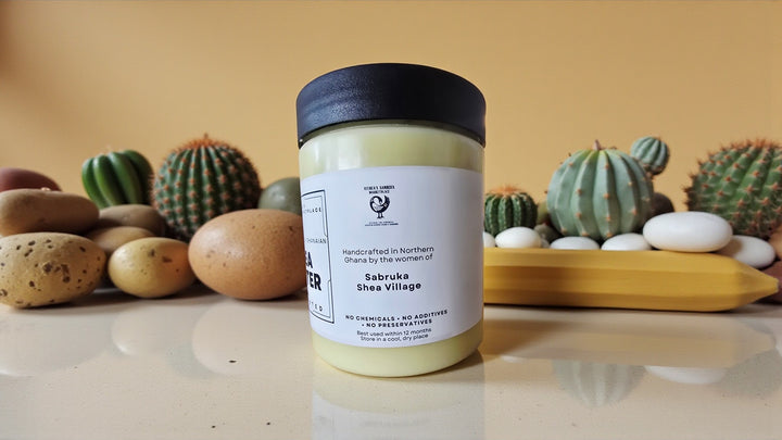 Sheabutter – 100 % rein und unraffiniert aus Ghana