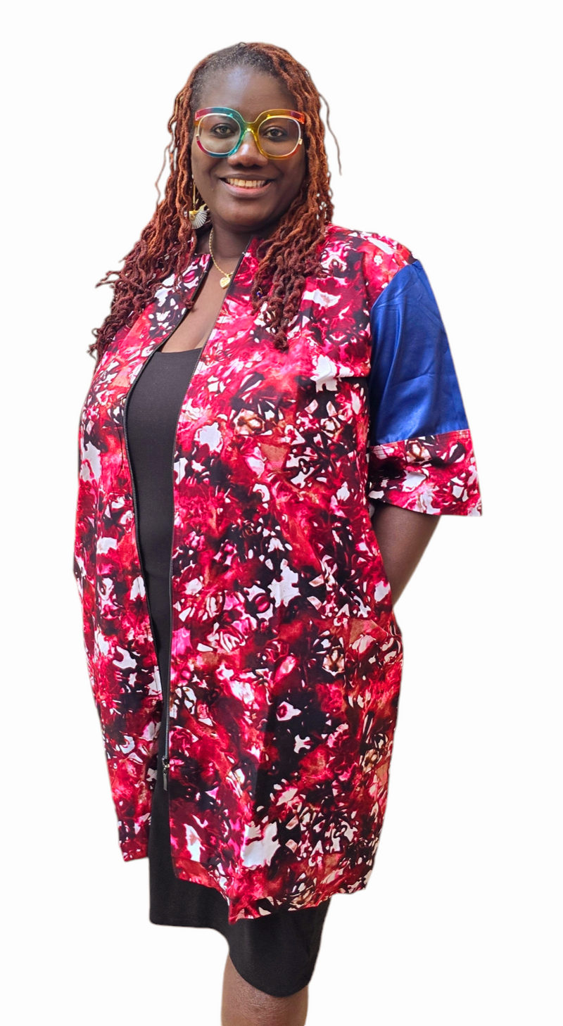 Ankara Jacket Dress