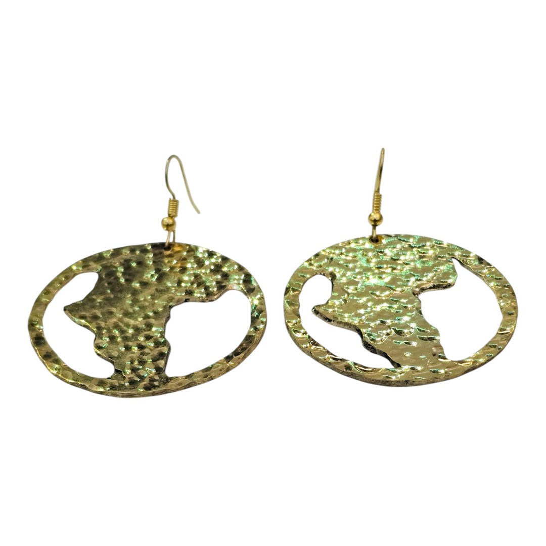 Motherland Brass Earrings