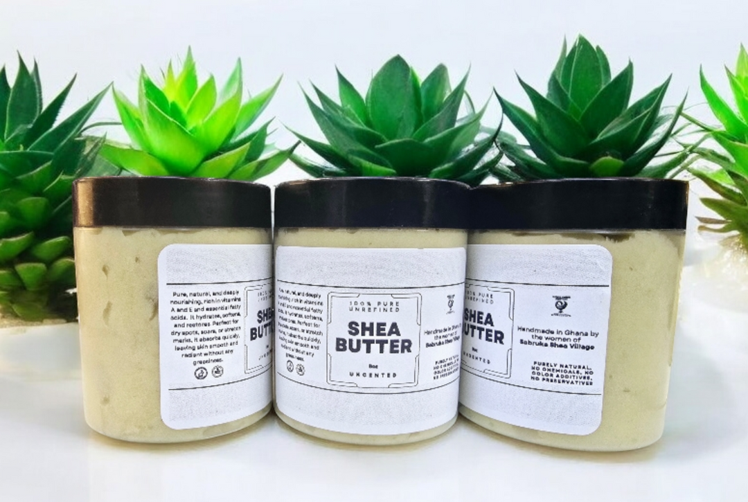 Sheabutter – 100 % rein und unraffiniert aus Ghana