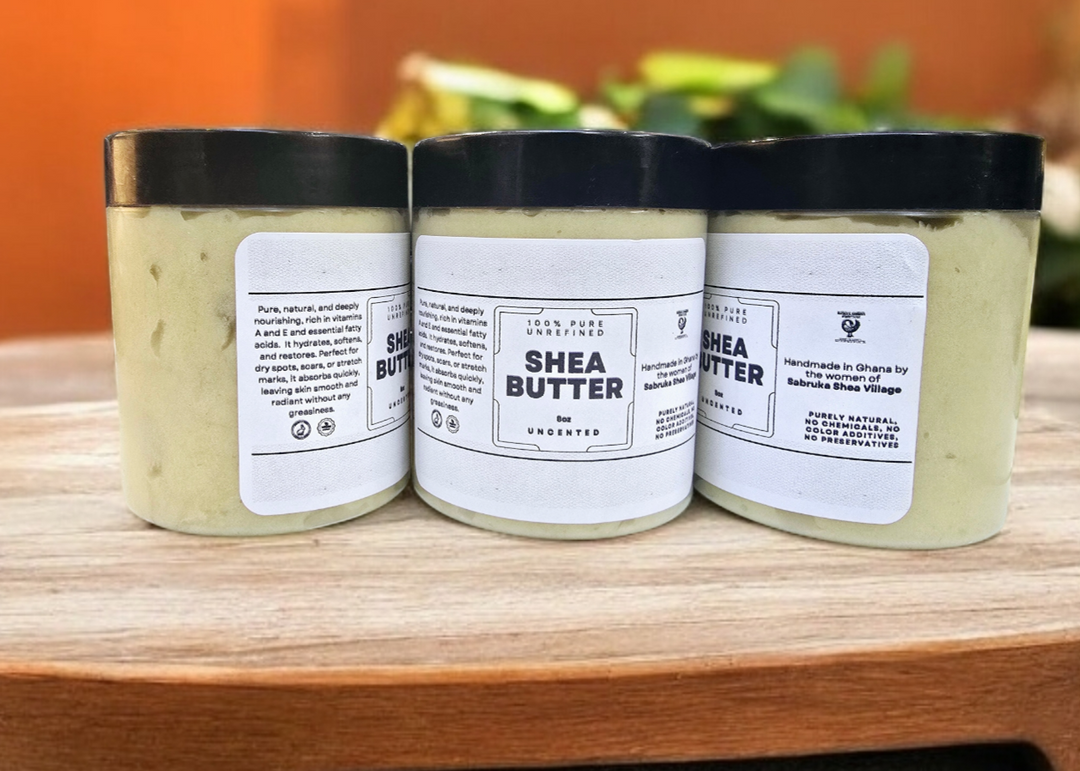 Sheabutter – 100 % rein und unraffiniert aus Ghana