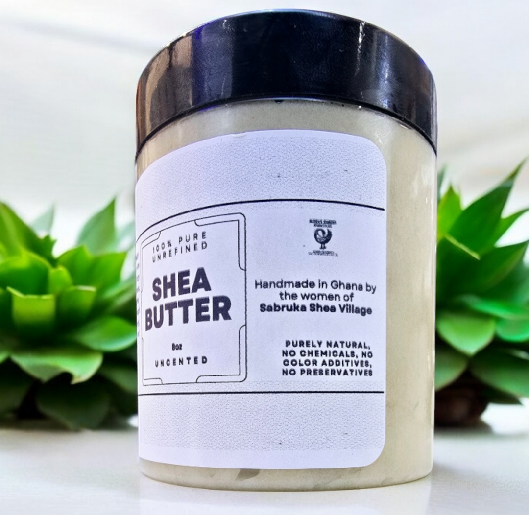 Sheabutter – 100 % rein und unraffiniert aus Ghana