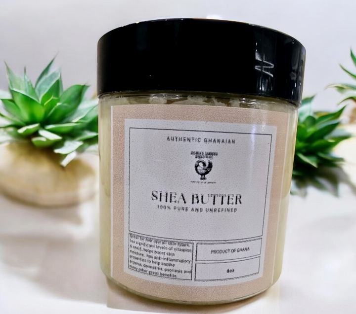 Shea Butter- 100% Pure and Unrefined Ghanaian 4oz