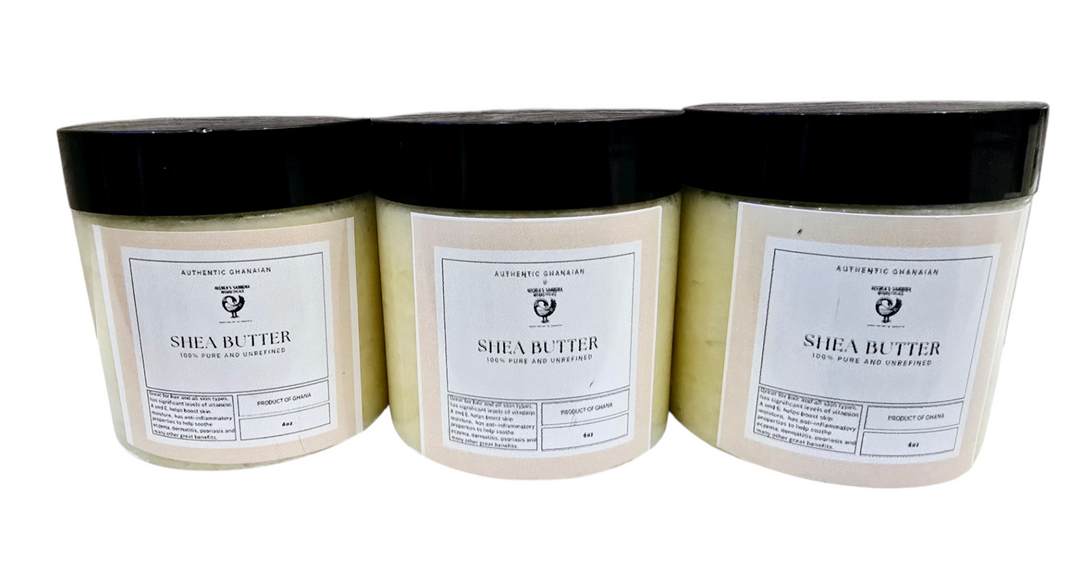 Shea Butter- 100% Pure and Unrefined Ghanaian 4oz