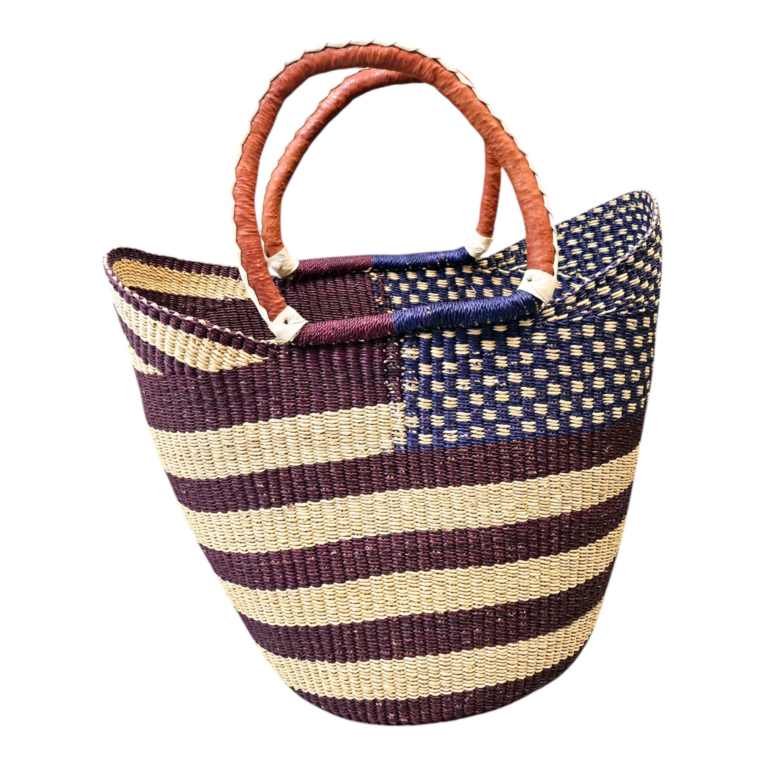 Habiba-Bolga  Large U-Shopper(Flag)