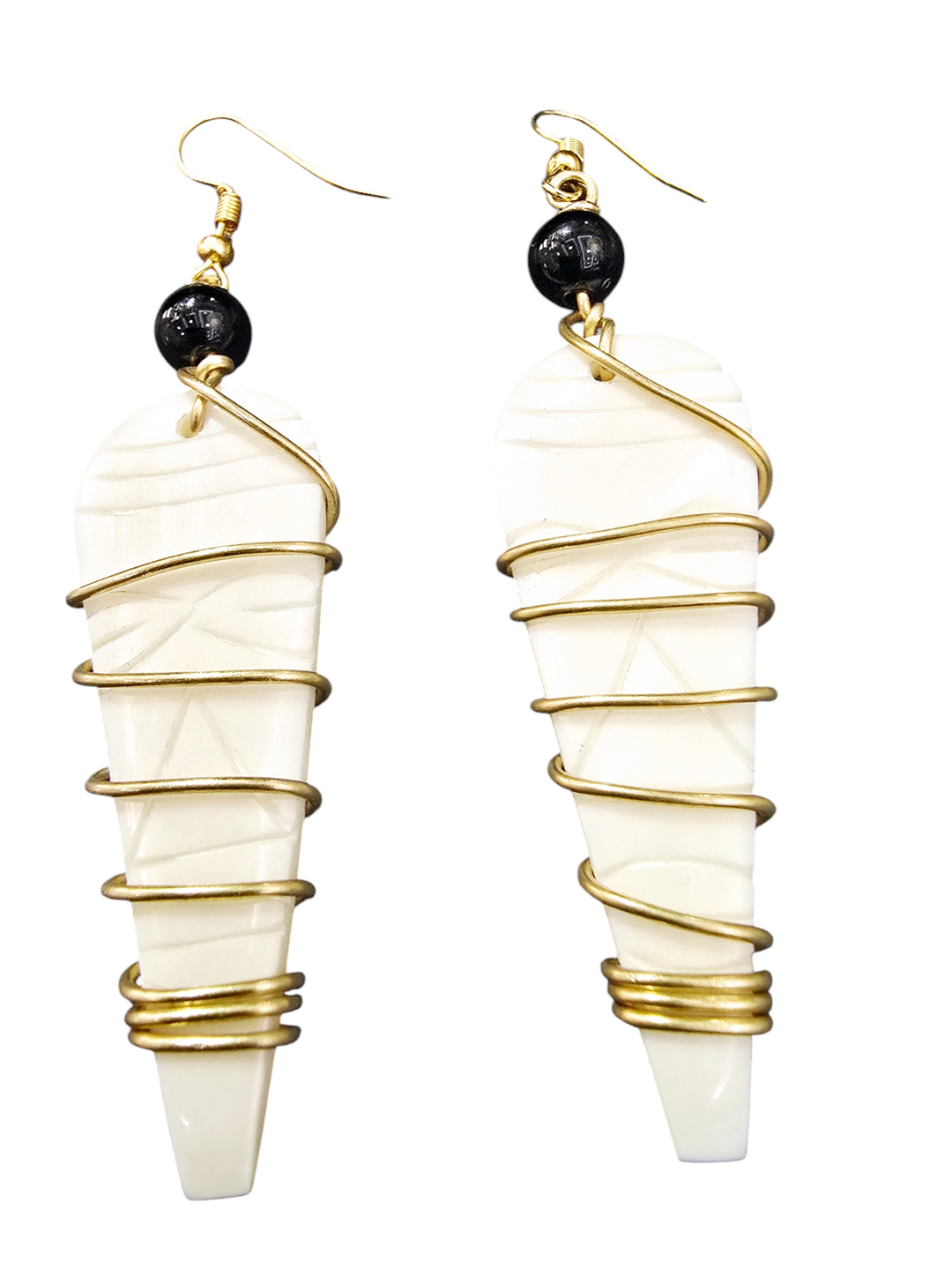 African Dangling Drop Statement Earrings