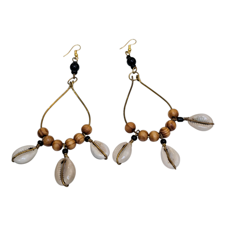 African Dangling Drop Statement Earrings