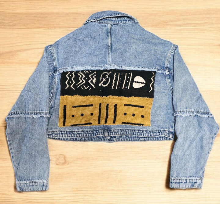 Tumi-Denim Fusion Upcycled Jacket