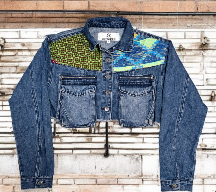 Adzo-Denim Fusion Upcycled Jacket