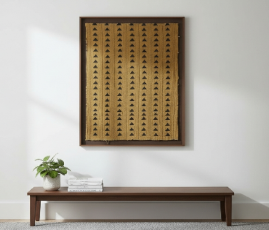 Bogolan Textile – Hand-Painted African Fabric for Sustainable Home Décor