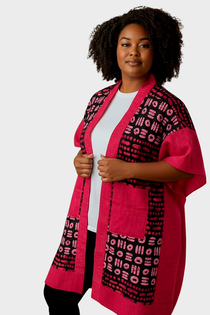 Regal Kente Kimono