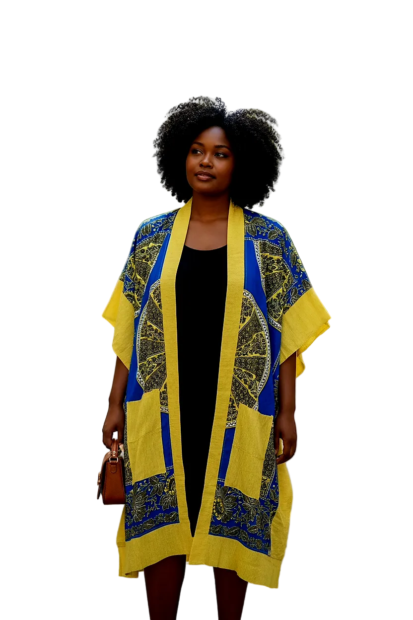 Regal Kente Kimono