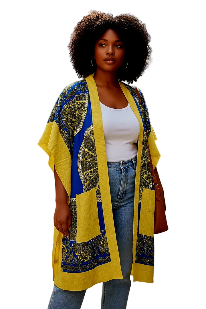 Regal Kente Kimono