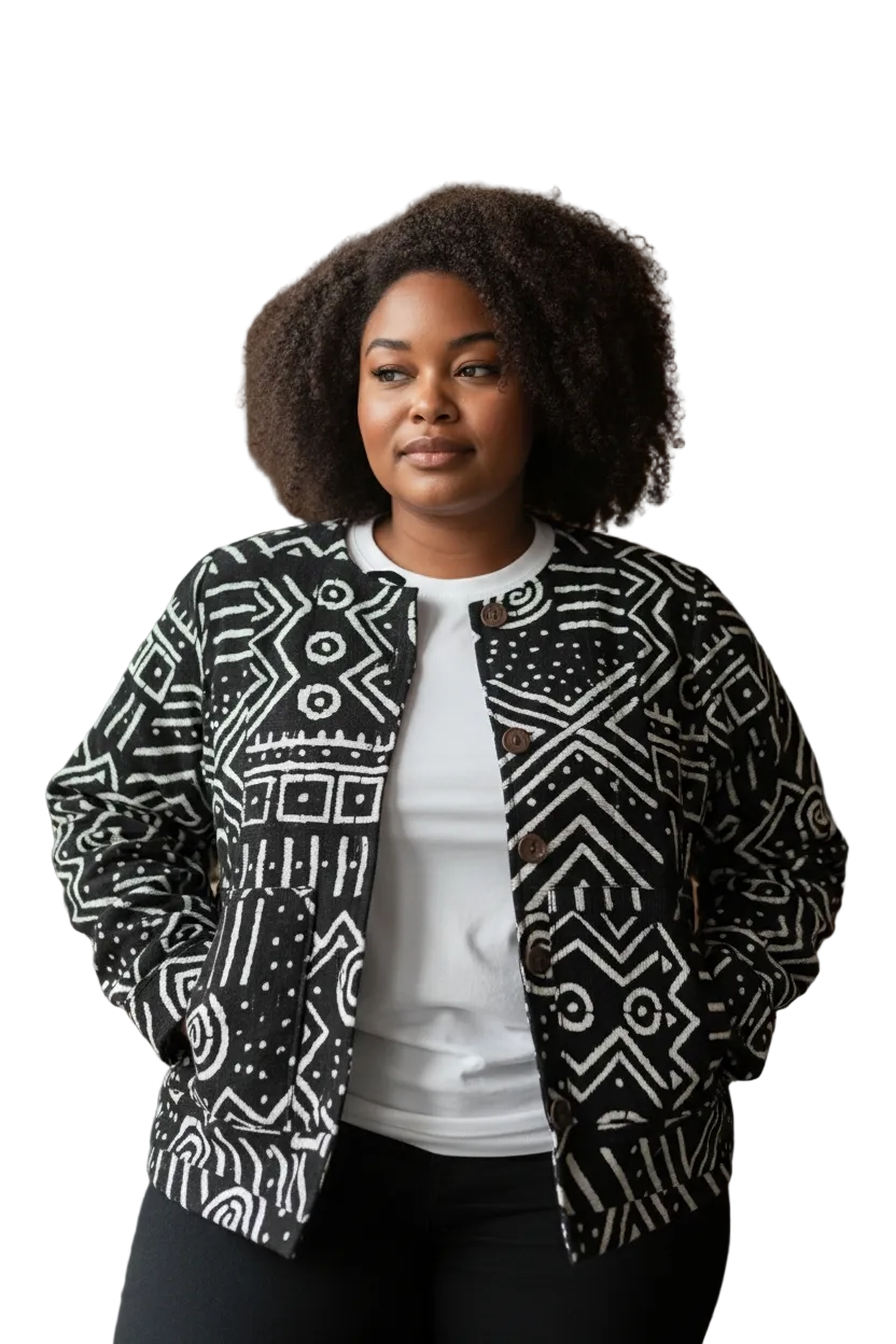 Lareba Bogolan Jacket